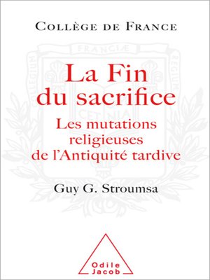 cover image of La Fin du sacrifice